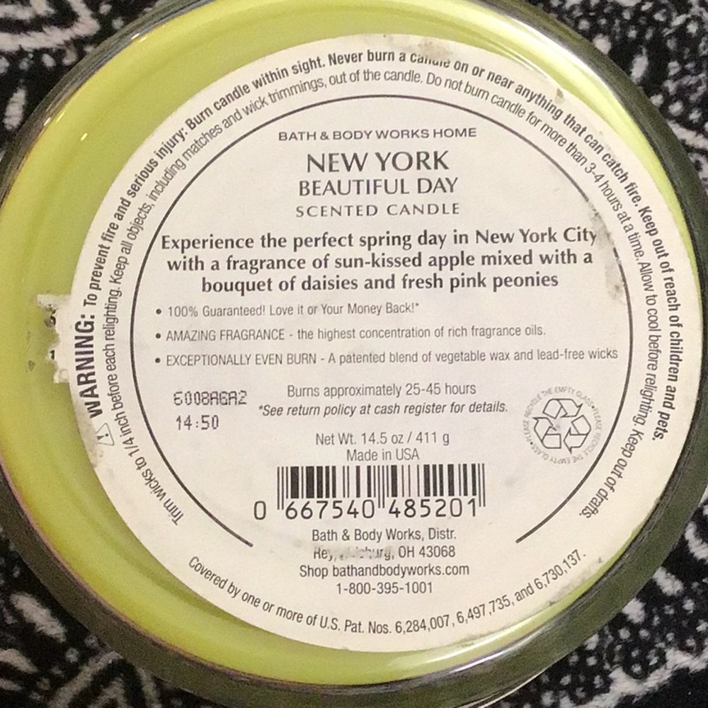 Rare HTF destination collection beautiful day candle - Picture 3 of 3